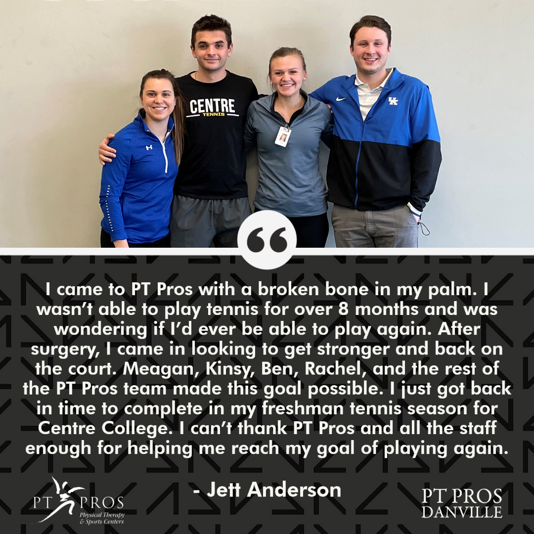PT Pros - Danville Testimonial Jett Anderson 02-08-22